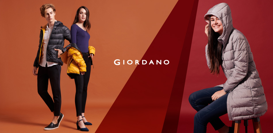 GIORDANO 年度熱銷必買商品199起