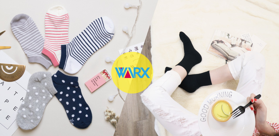 WARX除臭襪，新品上市全面84折(已折)