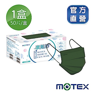 【摩戴舒MOTEX】成人/兒童平面醫療用口罩 (50片裸裝/盒) 任選三盒$419 (時時樂限量加碼再送) product thumbnail 8