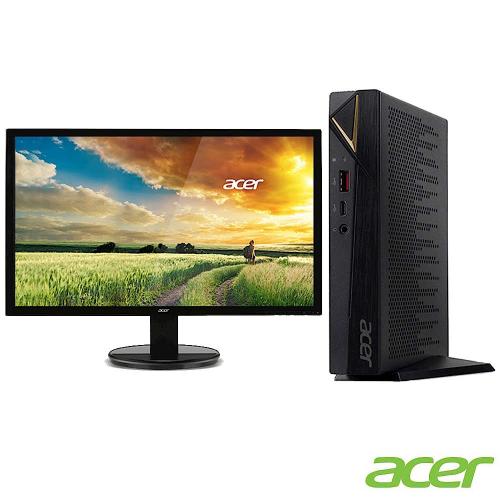 超值組-Acer 雙核心/4G 桌機+22吋螢幕特惠組合 product image 1