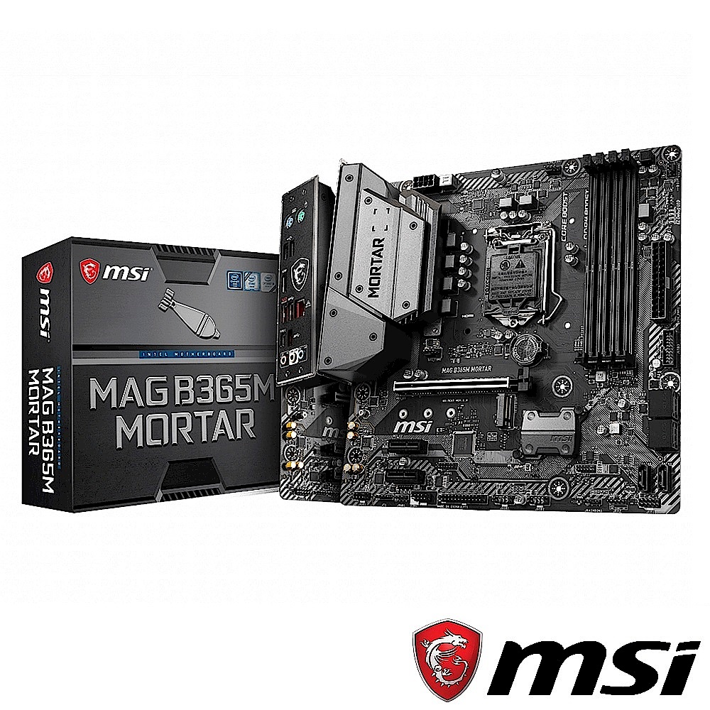 (C+M)MSI MAG B365M MORTAR主板 + Intel i5-9400F  product image 1