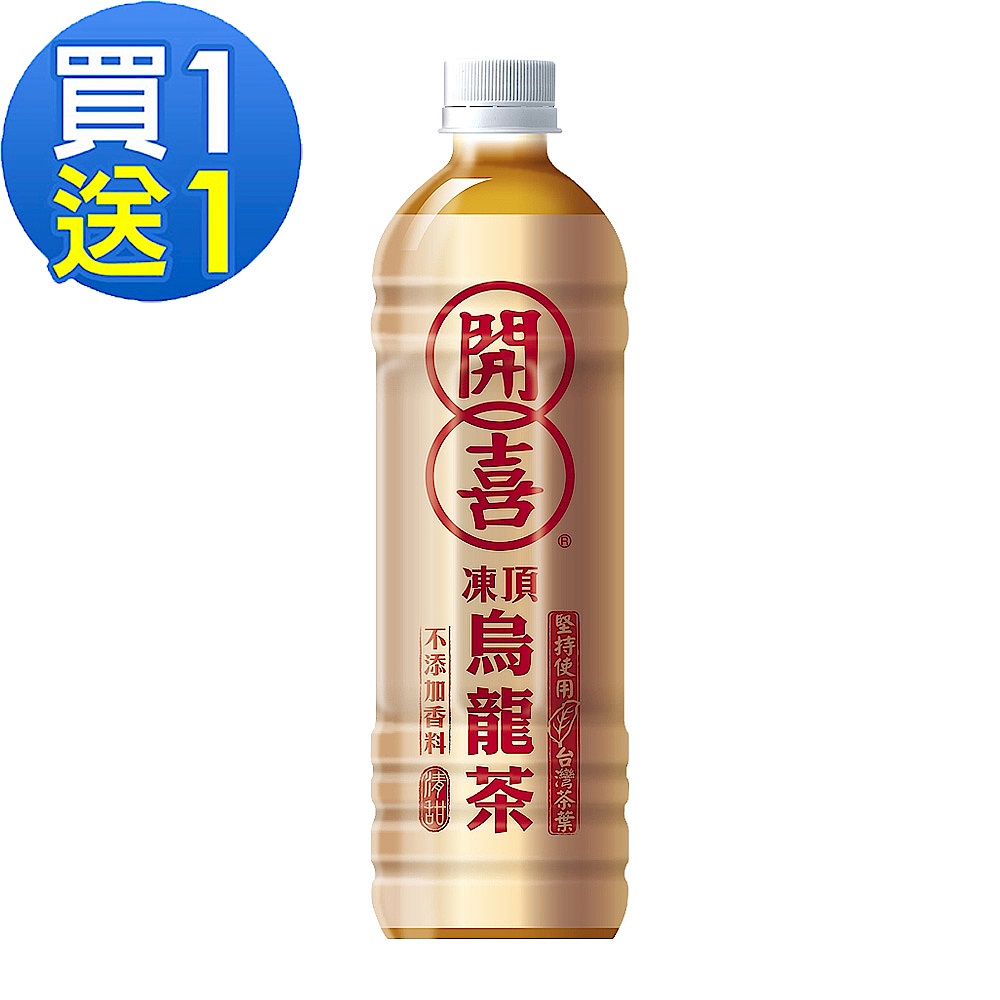 開喜 凍頂烏龍茶-清甜(575mlx24入/箱) 買1送1 product image 1