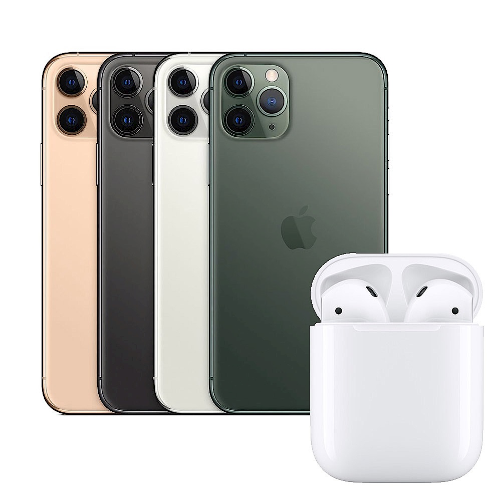 Apple超值組-iPhone 11 Pro 64G智慧型手機+AirPods2(有線版) product image 1