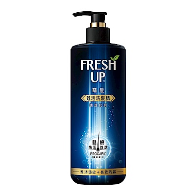 Fresh Up萌髮 甦活洗髮精 調理養護+調理抗屑 (共500gx2) product thumbnail 2