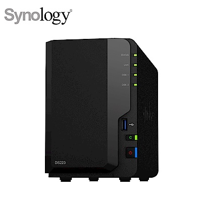 [NAS+專用碟組合]Synology DS223 + HAT3300 6TBx2 product thumbnail 3