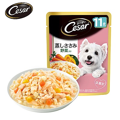 西莎 蒸鮮包成犬低脂雞肉與蔬菜(70g*32入) product thumbnail 3