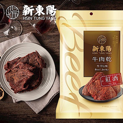 【2大包優惠】新東陽 牛肉乾雙享-辣味/紅酒 product thumbnail 7