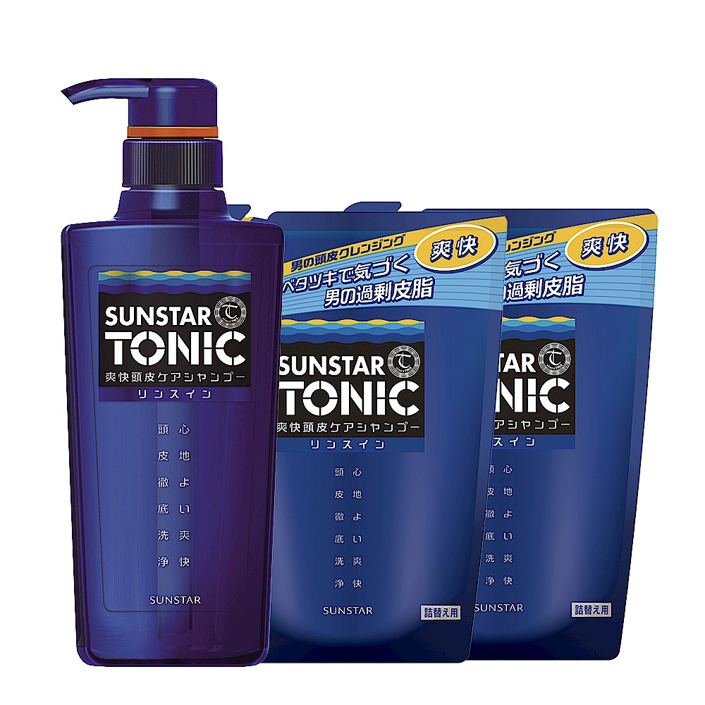 TONIC 爽快頭皮雙效合一洗髮精 1瓶2補  product image 1