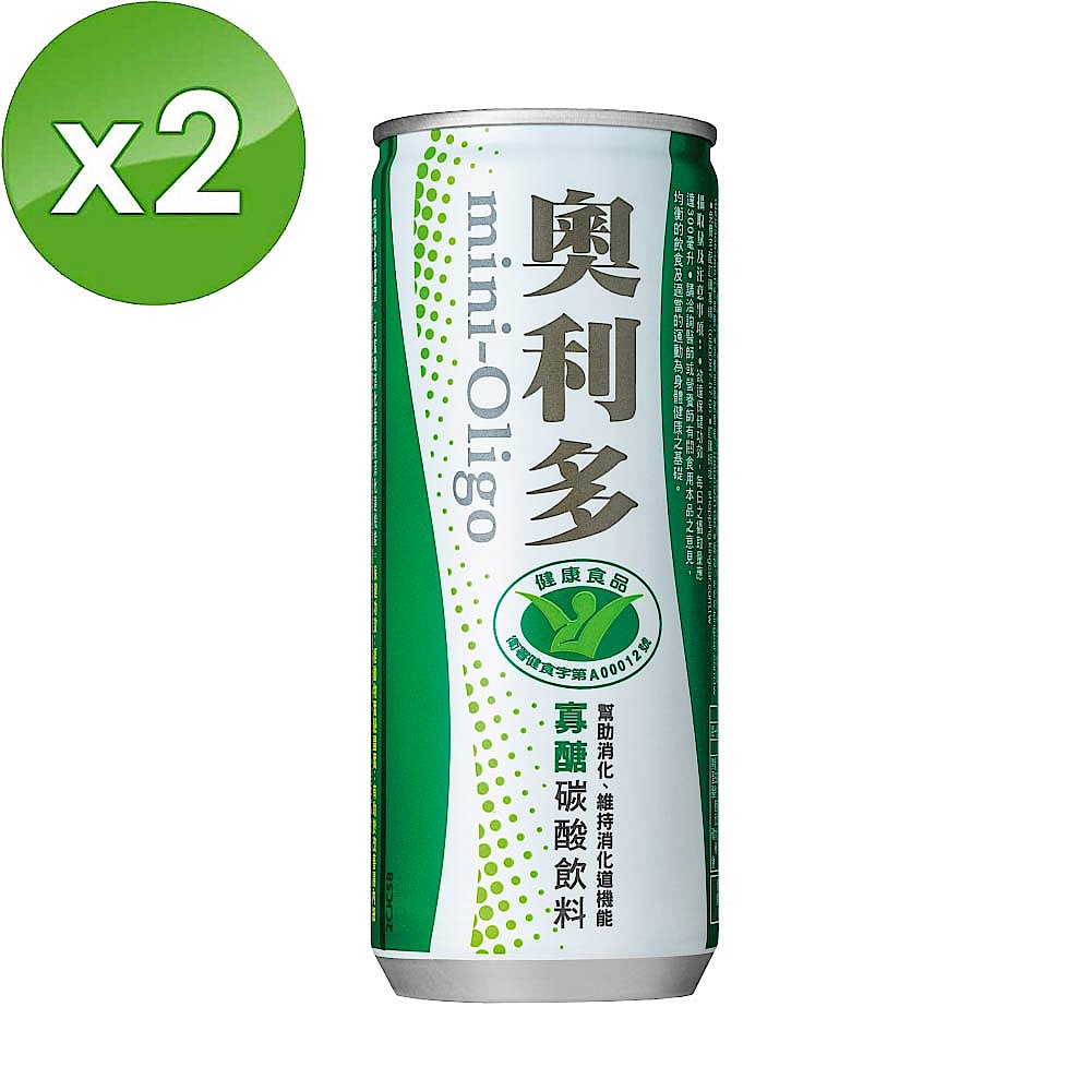 金車 奧利多寡糖碳酸飲料(240mlx24罐) 超值2箱組 product image 1