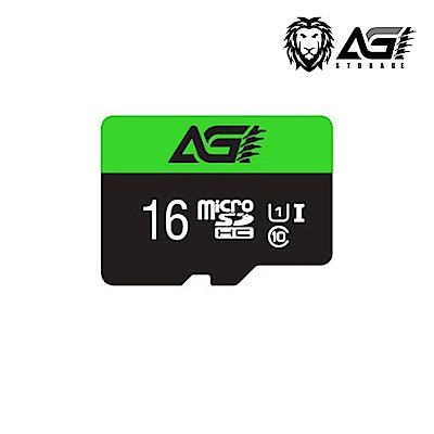 (5入組)AGI 亞奇雷 microSDHC UHS-I 16G 記憶卡(附轉卡) product thumbnail 2