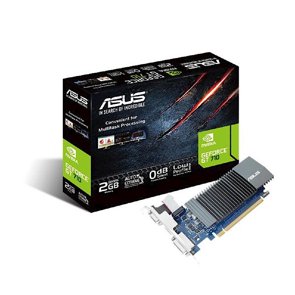 (V+SSD)ASUS華碩  GeForce GT710 超值顯示卡 (有短檔板) + TEAM 十銓 CX1 480GB 2.5吋 SATAIII SSD 固態硬碟 product image 1
