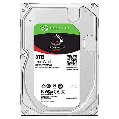 [希捷8Tx1]ASUSTOR華芸 AS3302T 2Bay NAS+Seagate 那嘶狼 3.5吋 8TBNAS專用硬碟 product thumbnail 3