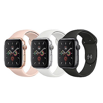 Apple超值組- Watch S5 40mm 鋁殼錶帶+亞果2合1無線充電座