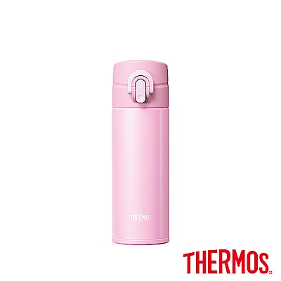 (組)THERMOS膳魔師 超輕量 不鏽鋼真空保溫瓶0.3L(JNI-301)-LP淡粉色+彈蓋輕水瓶500ml(TB-500)