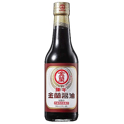 金蘭 陳年醬油(500ml) 2入組 product thumbnail 2