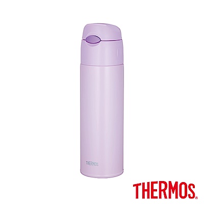 (組)THERMOS膳魔師不鏽鋼吸管設計真空保冷瓶550ml(FHL-551-LPL)淺紫色+膳魔師 彈蓋輕水瓶470ml(GP4040) product thumbnail 2