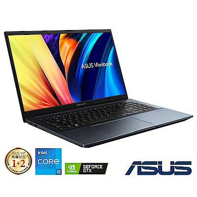 (72W充電組) ASUS K6500ZH 15.6吋筆電 (i5-12500H/GTX1650/16G/512G)＋Cyberpower GaN 72W Type C 三孔動態電源 急速充電器 product thumbnail 3