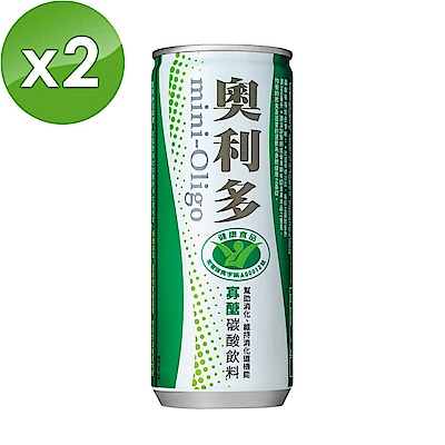 金車 奧利多寡糖碳酸飲料(240mlx24罐) 超值2箱組