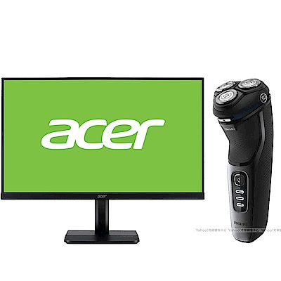 父親節超值組-Acer 24型螢幕+Philips 5D三刀頭電鬍刀特惠組 product thumbnail 2