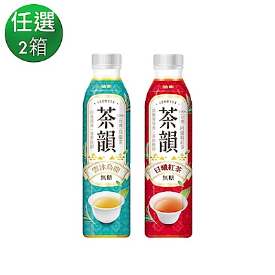 【金車】金車茶韻-雲沐烏龍(580ml-24罐/箱)/日曦紅茶(580ml-24罐/箱) 任選兩箱