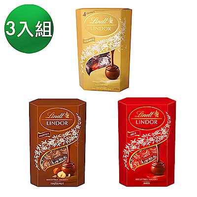 瑞士蓮Lindor 經典巧克力200g 限時特殺3入組$599