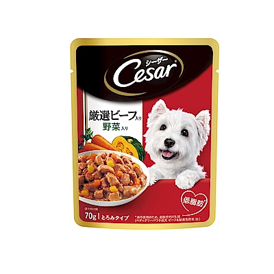 西莎 蒸鮮包成犬牛肉及蔬菜口味(70g*32入) product thumbnail 2
