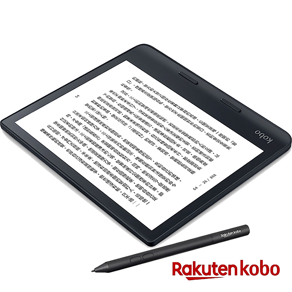 [觸控筆組] 樂天 Kobo Sage 8 吋電子書閱讀器+樂天Kobo Stylus 觸控筆 product image 1