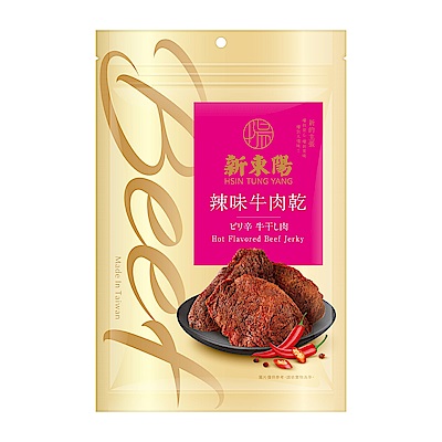 【2大包優惠】新東陽 牛肉乾雙享-辣味/紅酒 product thumbnail 4