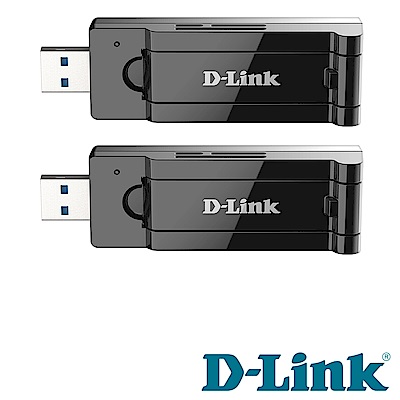 『超值二入組』D-LINK 友訊 DWA-193 AC1750 MU-MIMO 雙頻USB 3.0 無線網路卡