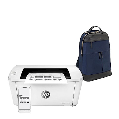 超值組-HP LaserJet Pro M15w 黑白無線 ＷiFi 雷射印表機+Targus Newport 15吋後背包 product thumbnail 2