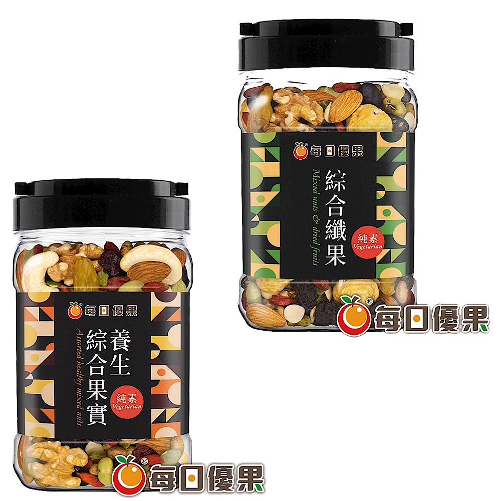 每日優果 人氣罐裝堅果320g 超值2入組 product image 1