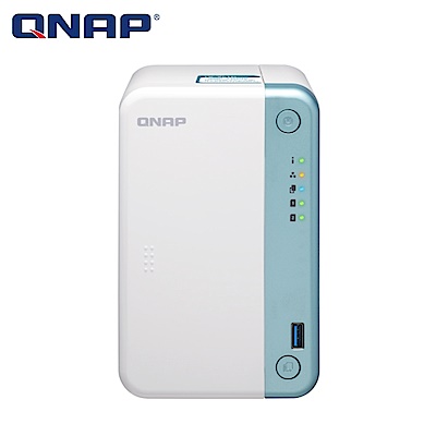 QNAP TS-251D-4G 網路儲存伺服器+Seagate希捷 IronWolf 2TB 3.6吋 SATAIII 5900轉NAS專用碟x2 product thumbnail 2