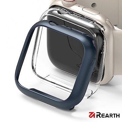 【超值組】Apple Watch S9 41mm 鋁金屬錶殼配運動錶環(GPS)＋Rearth Ringke Apple Watch 輕薄保護殼 product thumbnail 9