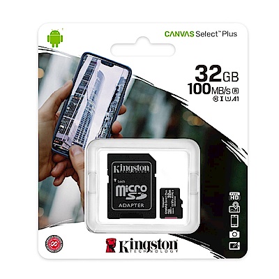 [超值五入組]金士頓 KINGSTON SDCS2 MicroSDHC 100MB 32G U1 A1 記憶卡 product thumbnail 2