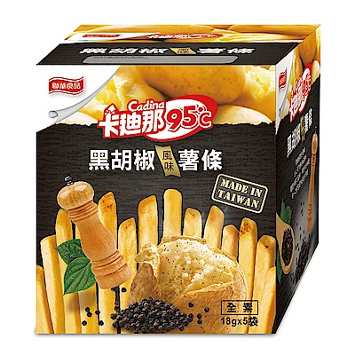 卡迪那 95℃薯條系列(18gx5包) 任選3盒超值組 product thumbnail 9