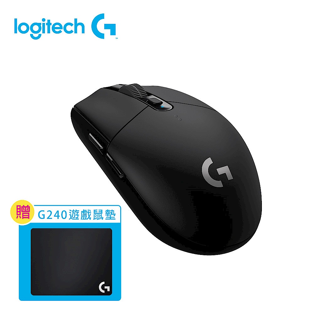 (送G240鼠墊)羅技G304無線電競滑鼠 product image 1