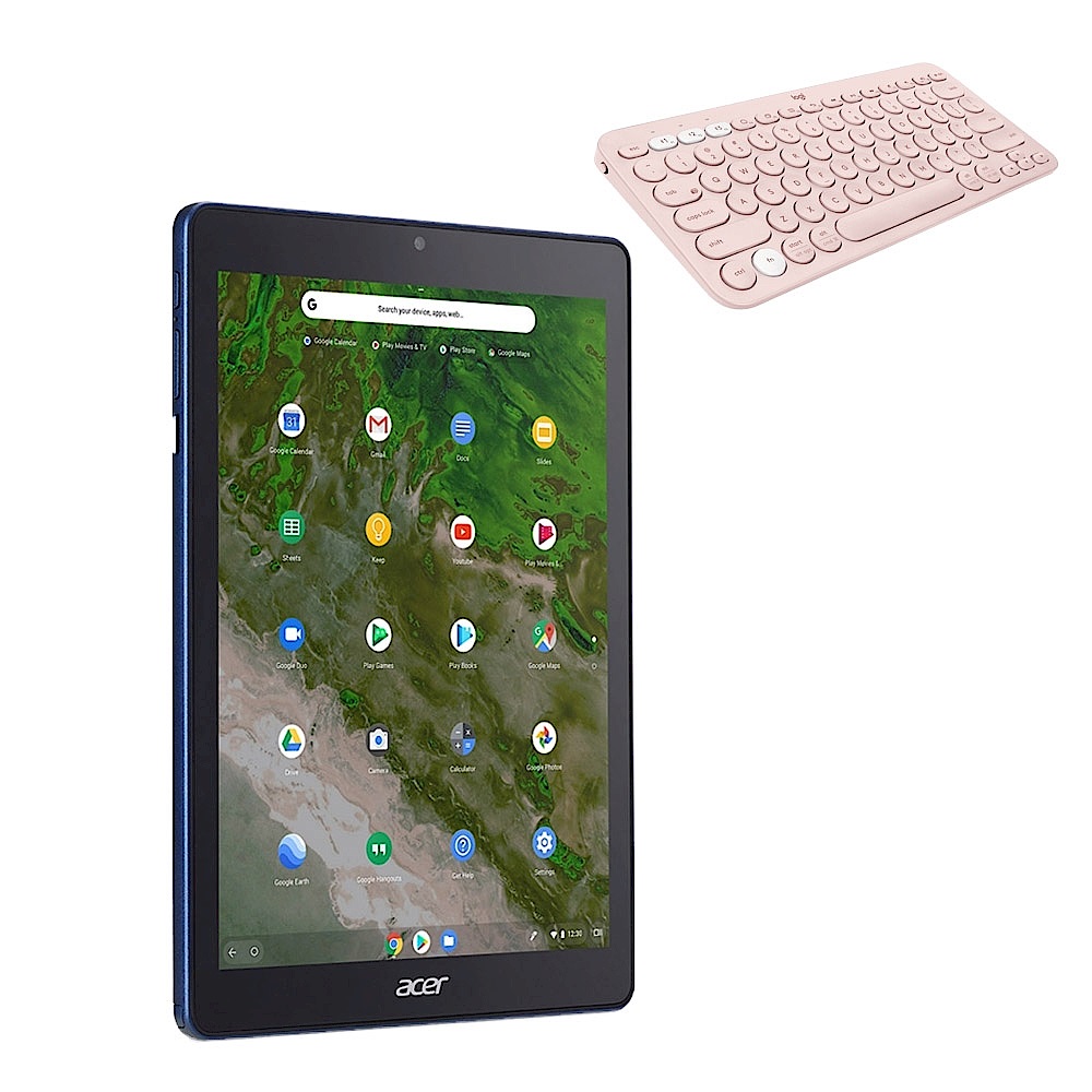 Acer 宏碁 Chromebook Tab 10-鈷藍色(D651N-K3JG)+羅技  product image 1