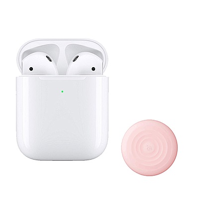 Apple超值組-AirPods搭配無線充電盒 + 亞果10W無線充電板