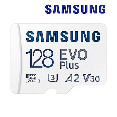 [2入組]SAMSUNG 三星EVO Plus 128GB記憶卡 microSDXC UHS-I U3 A2 V30 公司貨 product thumbnail 2