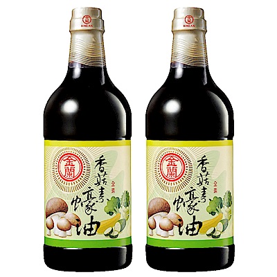 金蘭 香菇素蠔油(1000ml) 買一送一