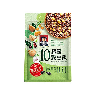 桂格免浸泡10超纖穀豆飯1000g四入超值組 product thumbnail 3