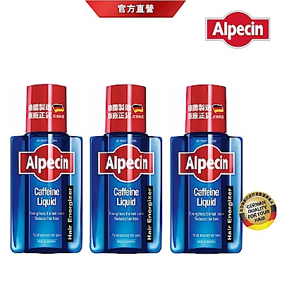 Alpecin 咖啡因頭髮液 200ml (3入組) product thumbnail 2