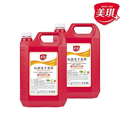 美琪 抗菌洗手慕斯(補充瓶 3785ml)X2