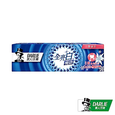 黑人全亮白 極緻進階美白4入組牙膏  120gx4  product thumbnail 5