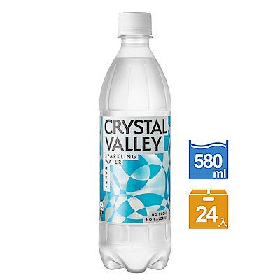 【金車】CrystalValley礦沛氣泡水/ 檸檬風味  兩入 product thumbnail 2