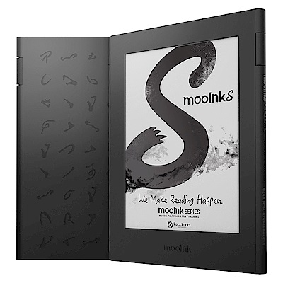 [組合] Readmoo 讀墨 mooInk S 6吋電子書閱讀器 (硯墨黑)+mooInk 6吋 S / C 分離式保護殼-岩灰 product thumbnail 2