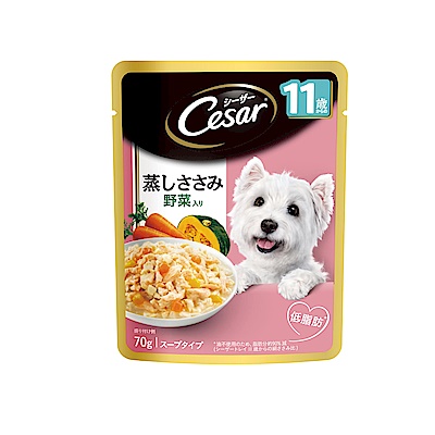 西莎 蒸鮮包成犬低脂雞肉與蔬菜(70g*32入) product thumbnail 2
