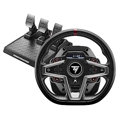 [組合] Thrustmaster T248 力回饋方向盤(支援Xbox/PC)+NLR F-GT LITE 輕量化折疊式賽車架(含座椅) product thumbnail 2