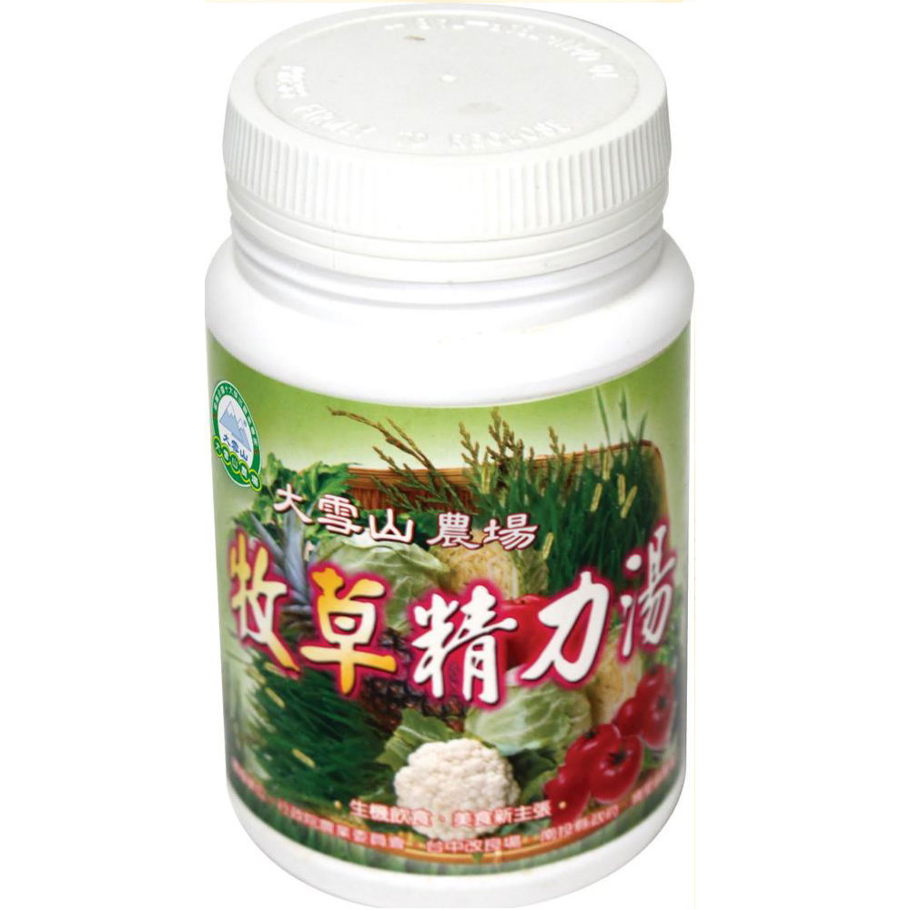 大雪山農場 牧草精力湯粉(300gx3瓶)