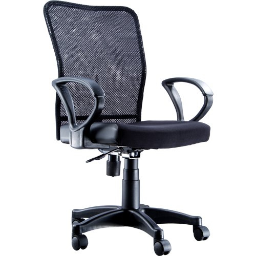 NICK 鋼網背透氣皮坐墊電腦椅(三色)
